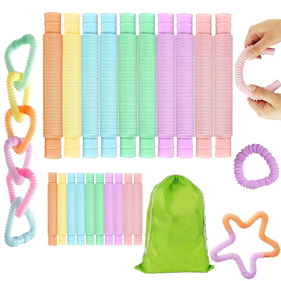 レインボーポップチューブ７色 ✨️子供 繋げて楽しい チューブ遊び 楽天市場】ポップチューブ 7個 DIY レインボー ポップチューブ